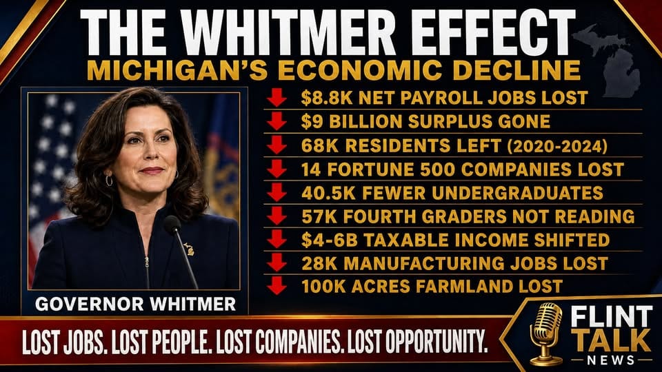 The Whitmer Effect: Higher Taxes Fewer Jobs Less Opportunity