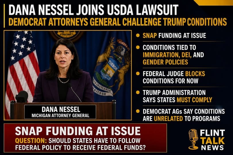 Dana Nessel Joins Democrat Attorneys General in USDA Lawsuit Challenging Trump Funding Conditions