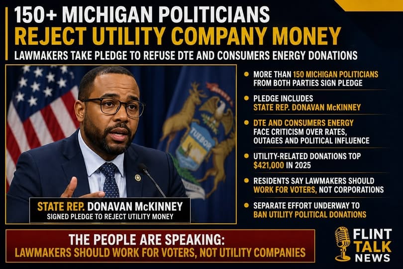 150+ Michigan Politicians Reject DTE and Consumers Energy Money
