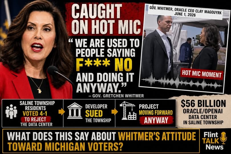 CAUGHT ON HOT MIC: Whitmer Says "We're Used To People Saying 'F*ck No' And Doing It Anyway"