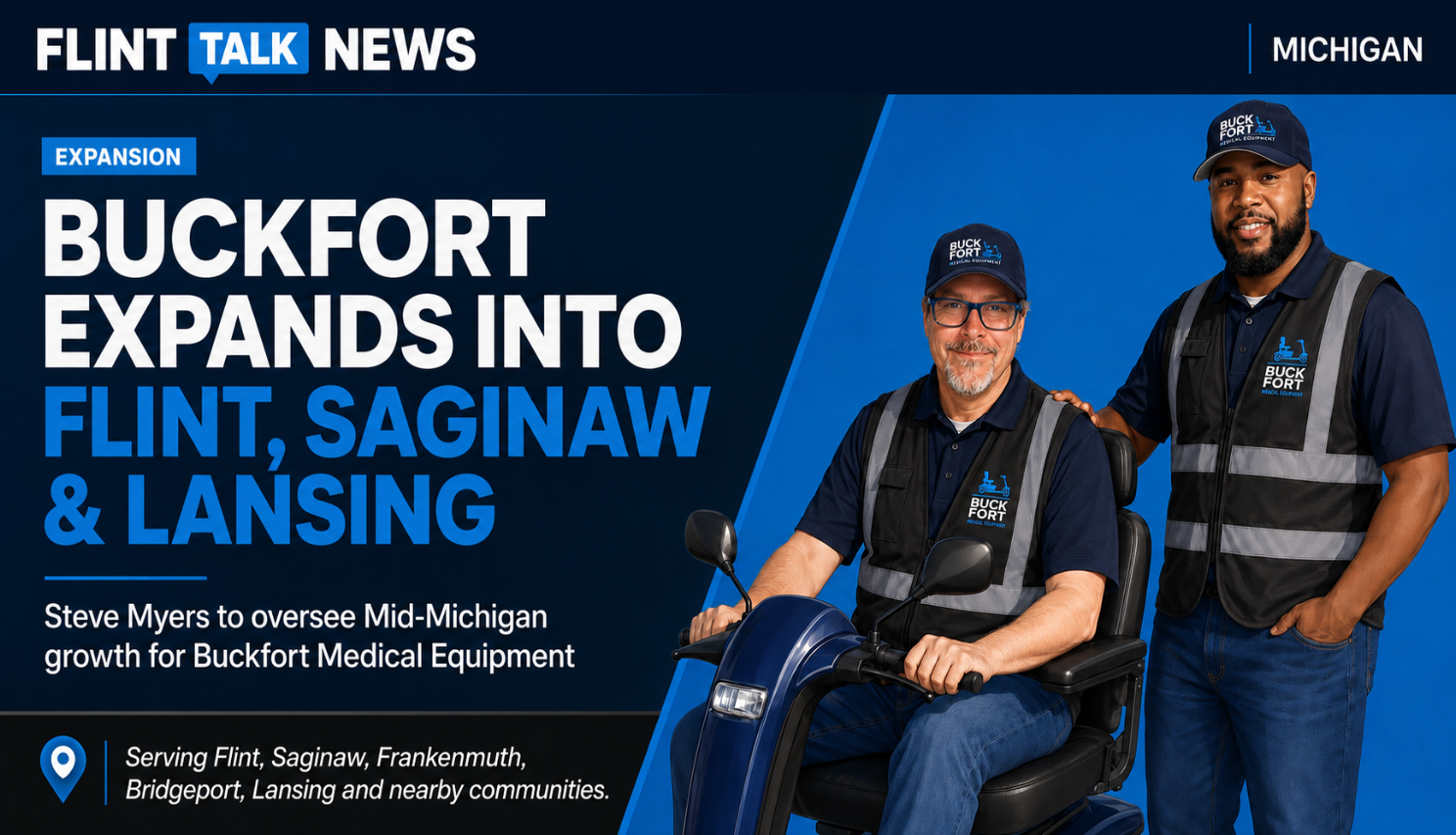 Buckfort Medical Equipment Expands Into Flint, Saginaw and Lansing Markets