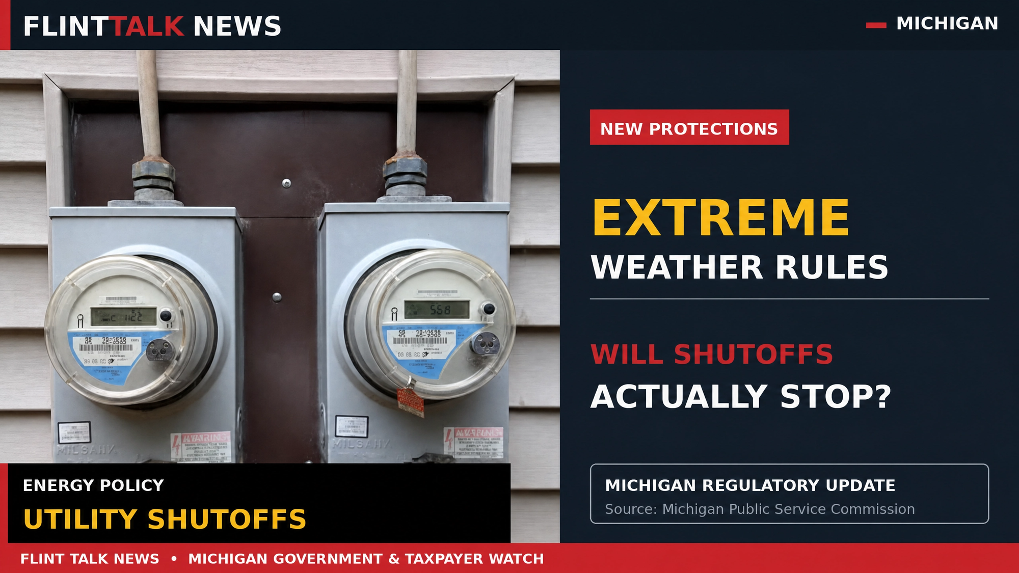 Michigan Orders New Extreme-Weather Utility Shutoff Rules. But Do They Go Far Enough?