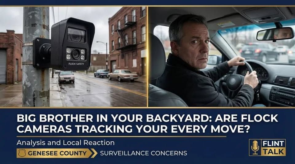 Big Brother Cameras Expand Across Flint Raises Questions About Privacy and Surveillance