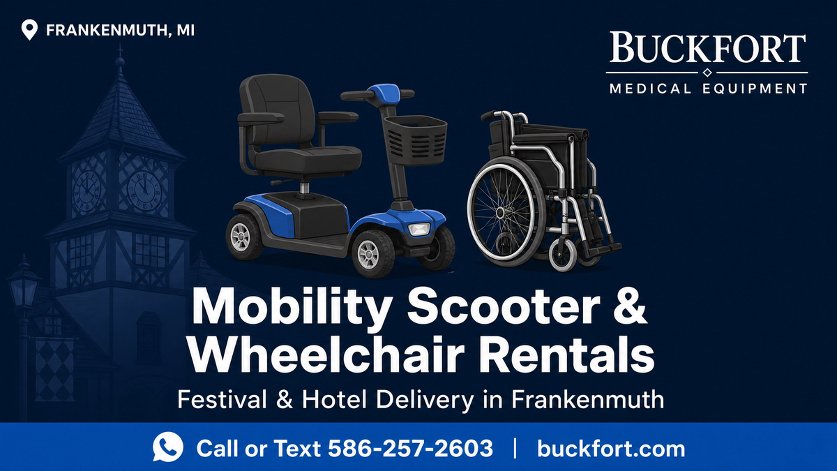 Buckfort Medical Equipment: Your Mobility Solution in Frankenmuth, Michigan