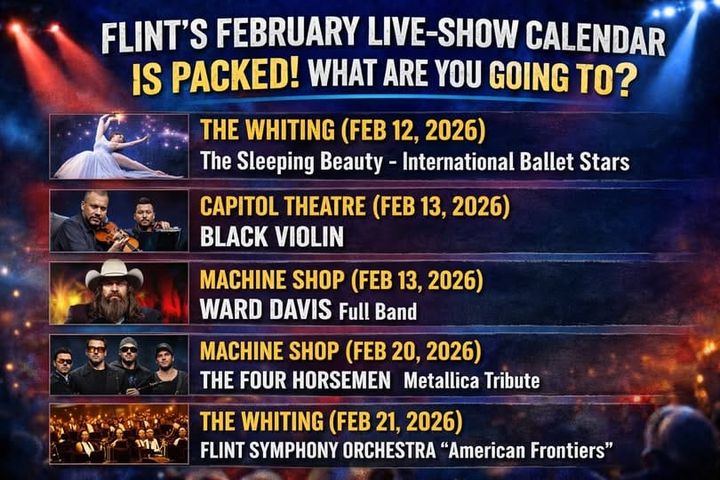 Flint’s February Show List Is Stacked. Are You Going Out Or Staying Home?