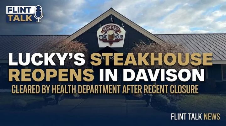 Lucky's Steakhouse in Davison Township Reopens After Health Code Violations