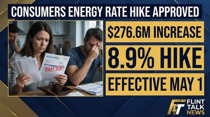 Consumers Energy Wins Massive Rate Hike: Michigan Families Face Monthly Increase