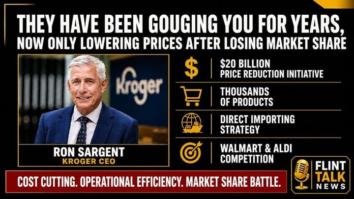Kroger Gouged You for Years Now Slashing Prices Only After Losing Customers to Walmart & Aldi