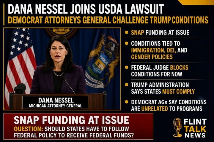 Dana Nessel Joins Democrat Attorneys General in USDA Lawsuit Challenging Trump Funding Conditions