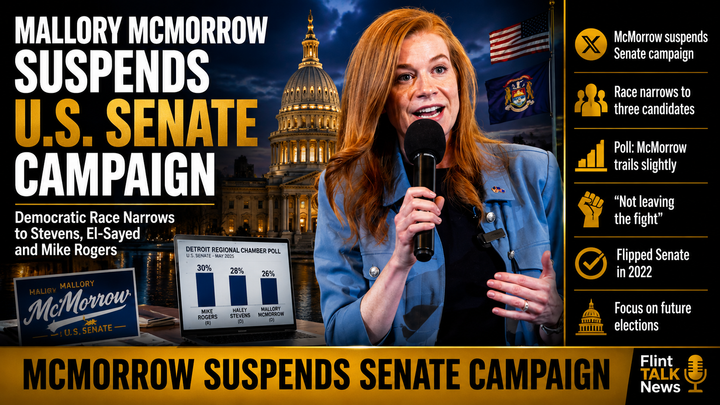 Mallory McMorrow Suspends U.S. Senate Campaign, Narrowing Democratic Primary Field