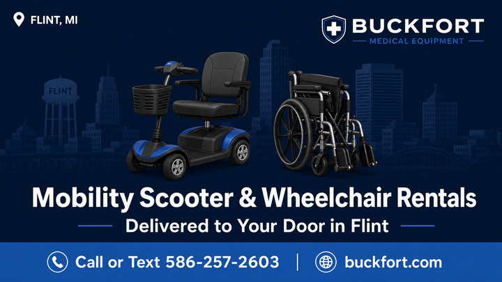 Buckfort Medical Equipment: Your Local Source for Mobility Scooter and Wheelchair Rentals in Flint, Michigan