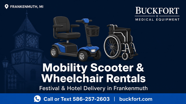 Buckfort Medical Equipment: Your Mobility Solution in Frankenmuth, Michigan