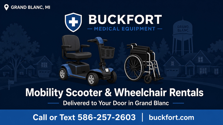 Buckfort Medical Equipment: Your Mobility Solution in Grand Blanc, Michigan