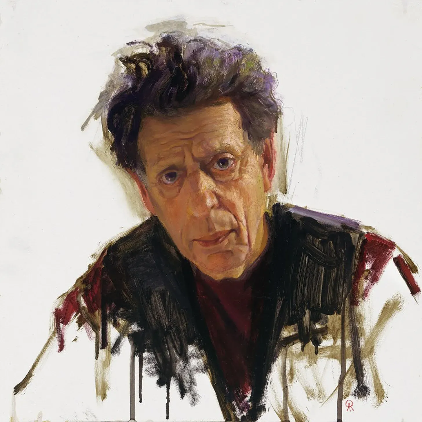 Philip Glass by Luis Alvarez Roure