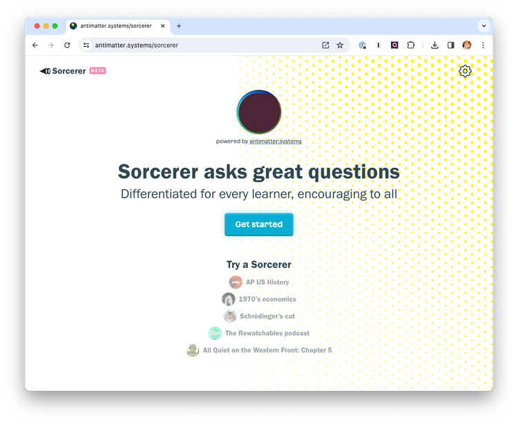 Sorcerer is now in beta