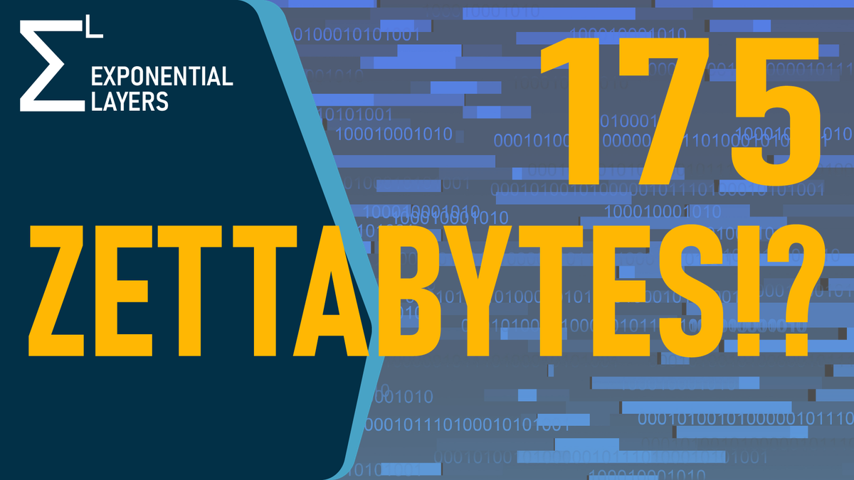175 Zettabytes - A Data Volume Model for Valuing the Cloud