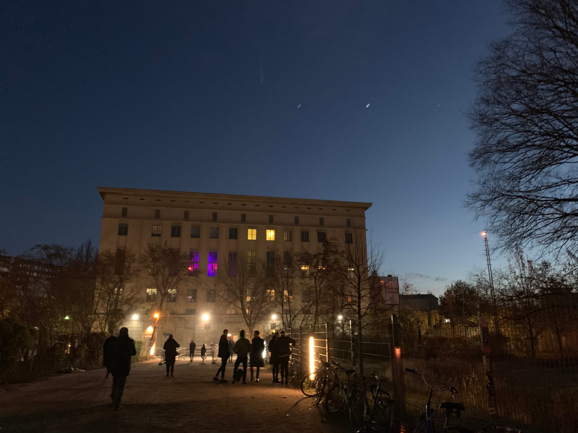 The morning after the night before, at Berghain. 18 November 2018.
