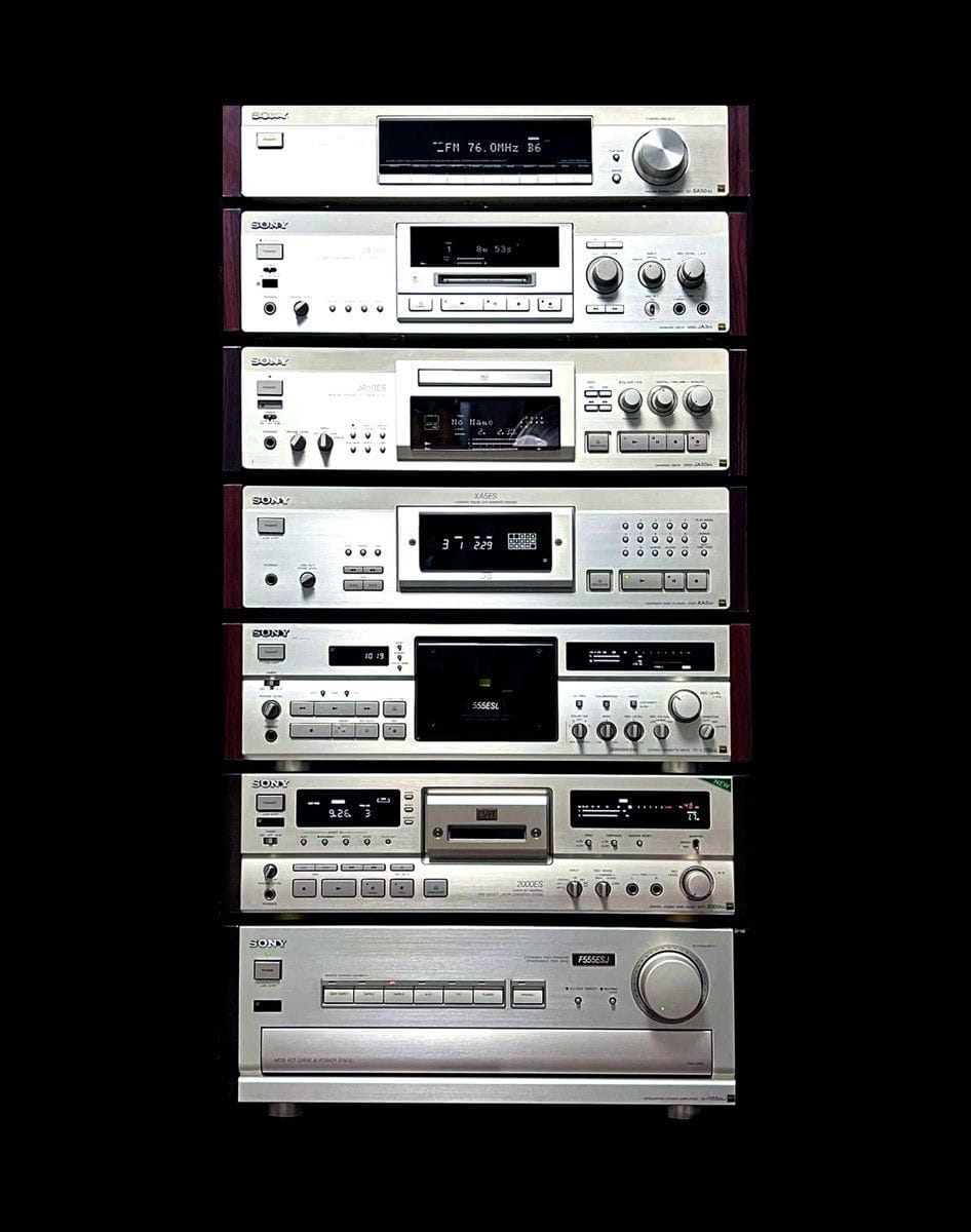 Sony stack hi-fi system.