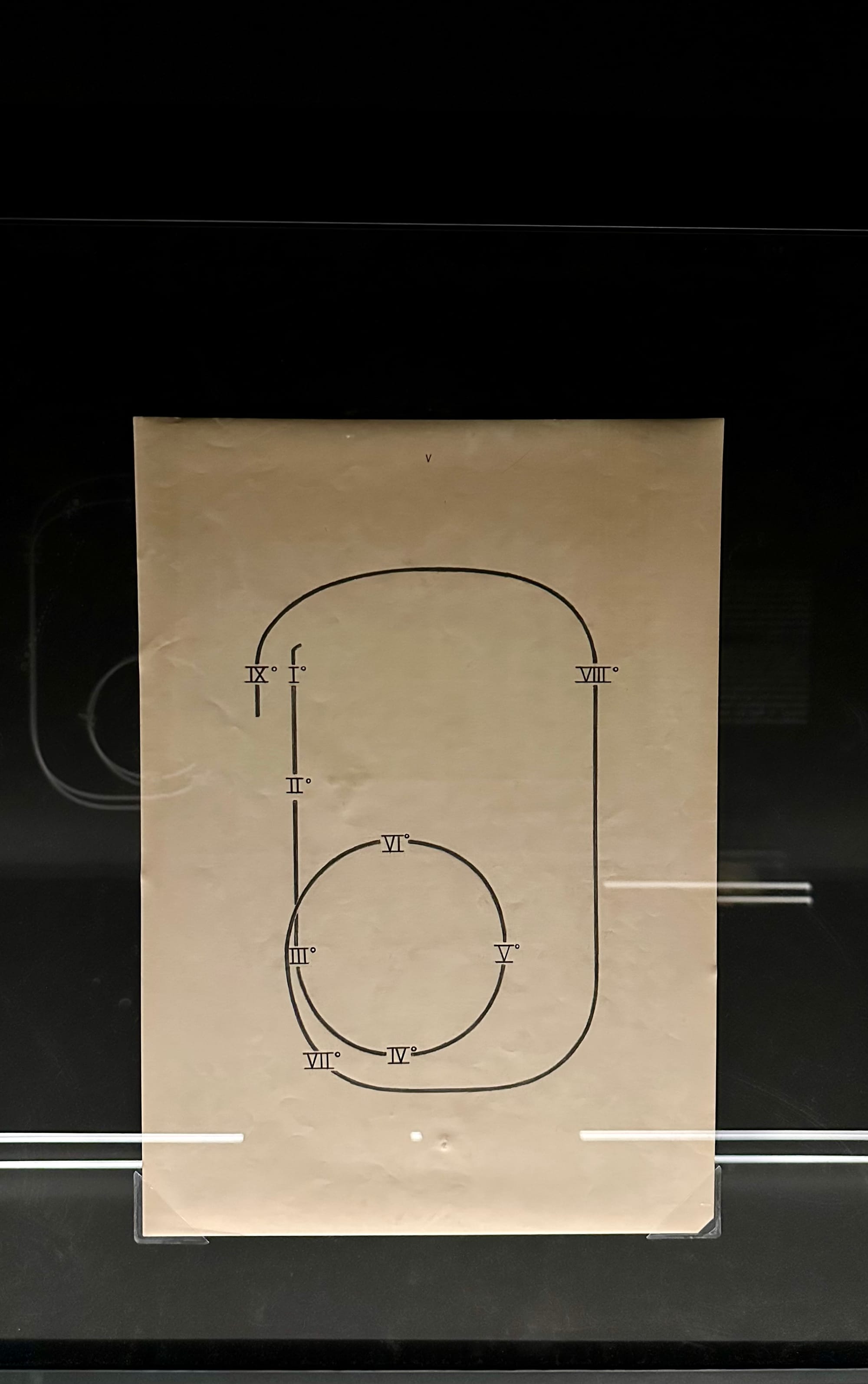 Diagram associated with Mysterion by Jani Christou.