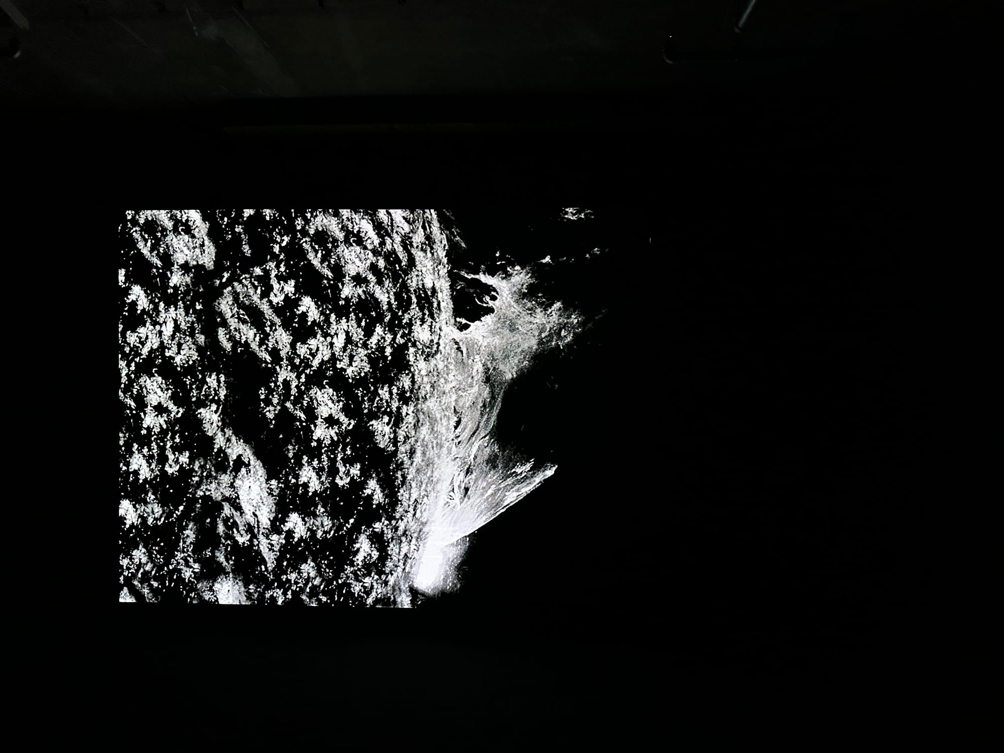 Still from APEX by Arthur Jafa (sun flare).