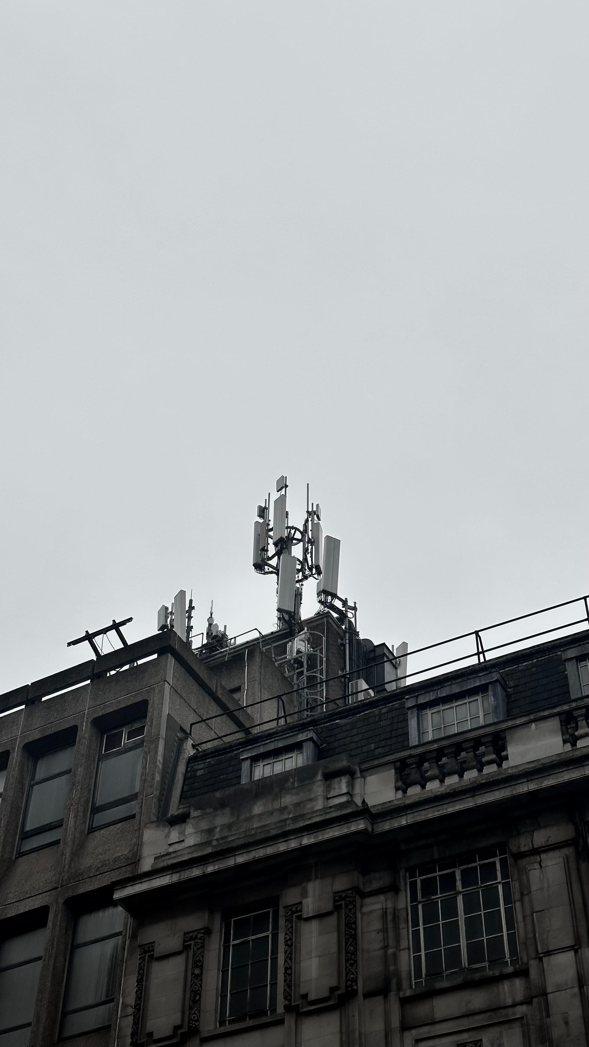 Photo of mobile comms mast I took during an Internet Infrastructure Walk led by Anne Lee Steele.