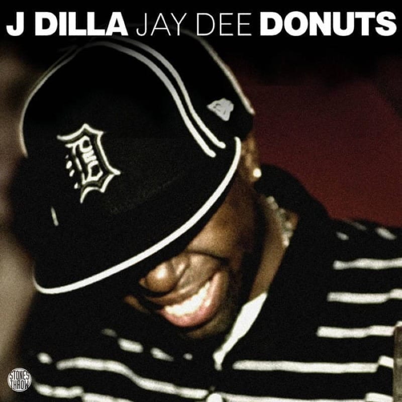 Album cover of Donuts by J Dilla.