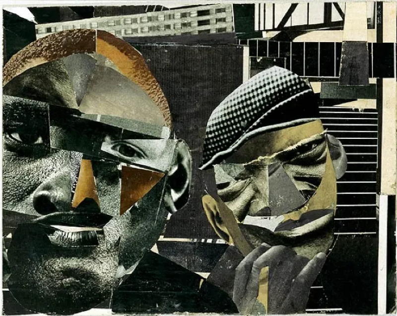 Pittsburgh Memory, a collage by Romare Bearden.