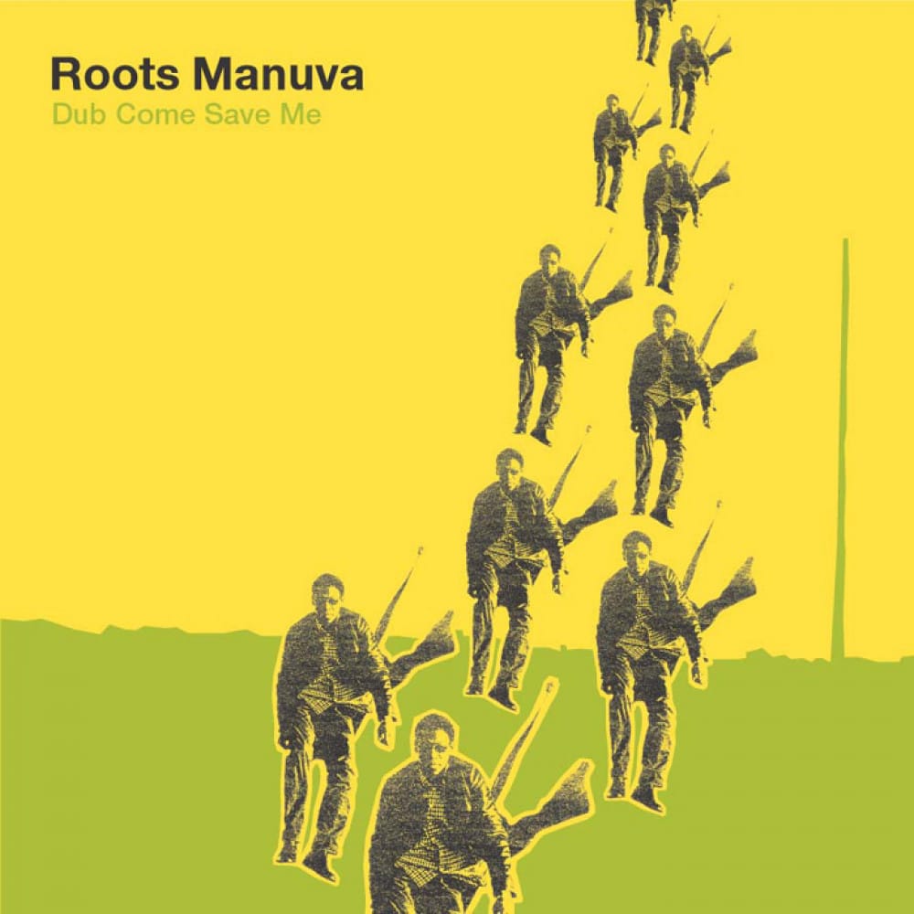 Cover of Dub Come Save Me, a remix album by Roots Manuva.