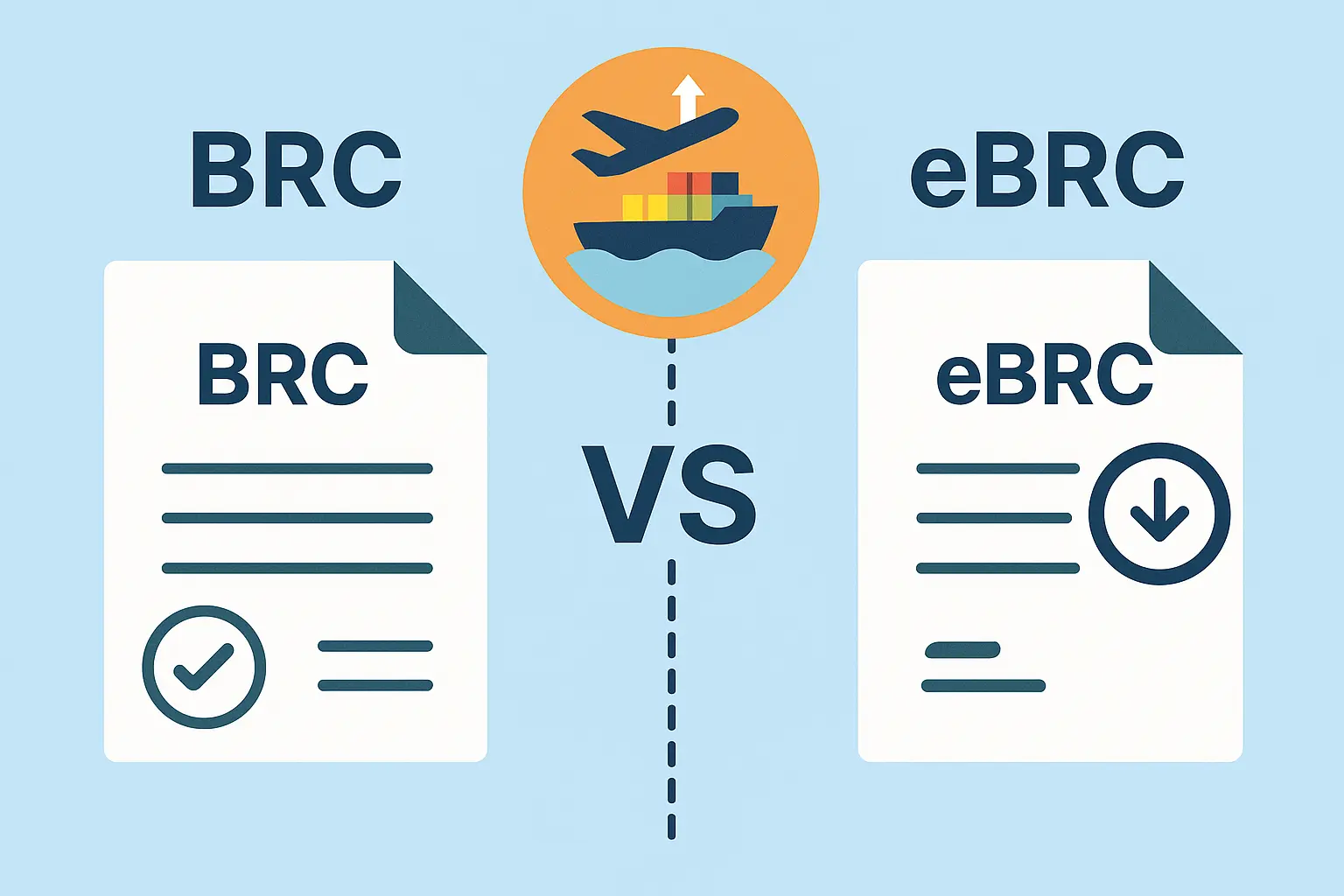 BRC vs eBRC: What’s the Difference in Export Documentation?