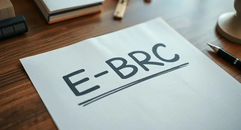 Apply for E-BRC