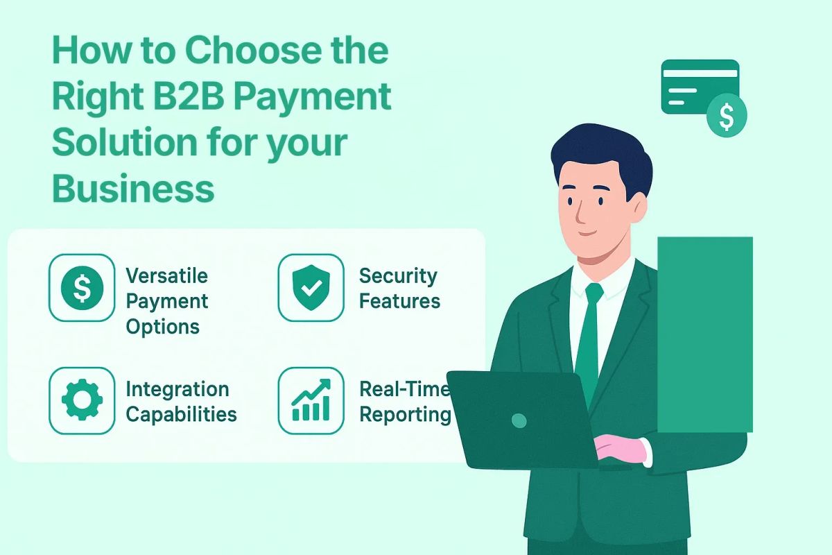 How to Choose the Right B2B Payment Solution for Your Business