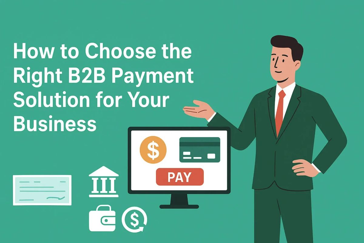 How to Choose the Right B2B Payment Solution for Your Business