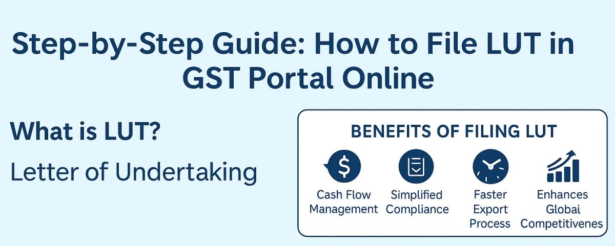 How to File LUT in GST Portal Online