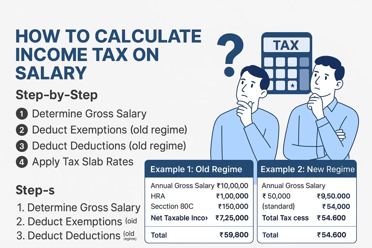 Income Tax Calculation for Salaried Employees