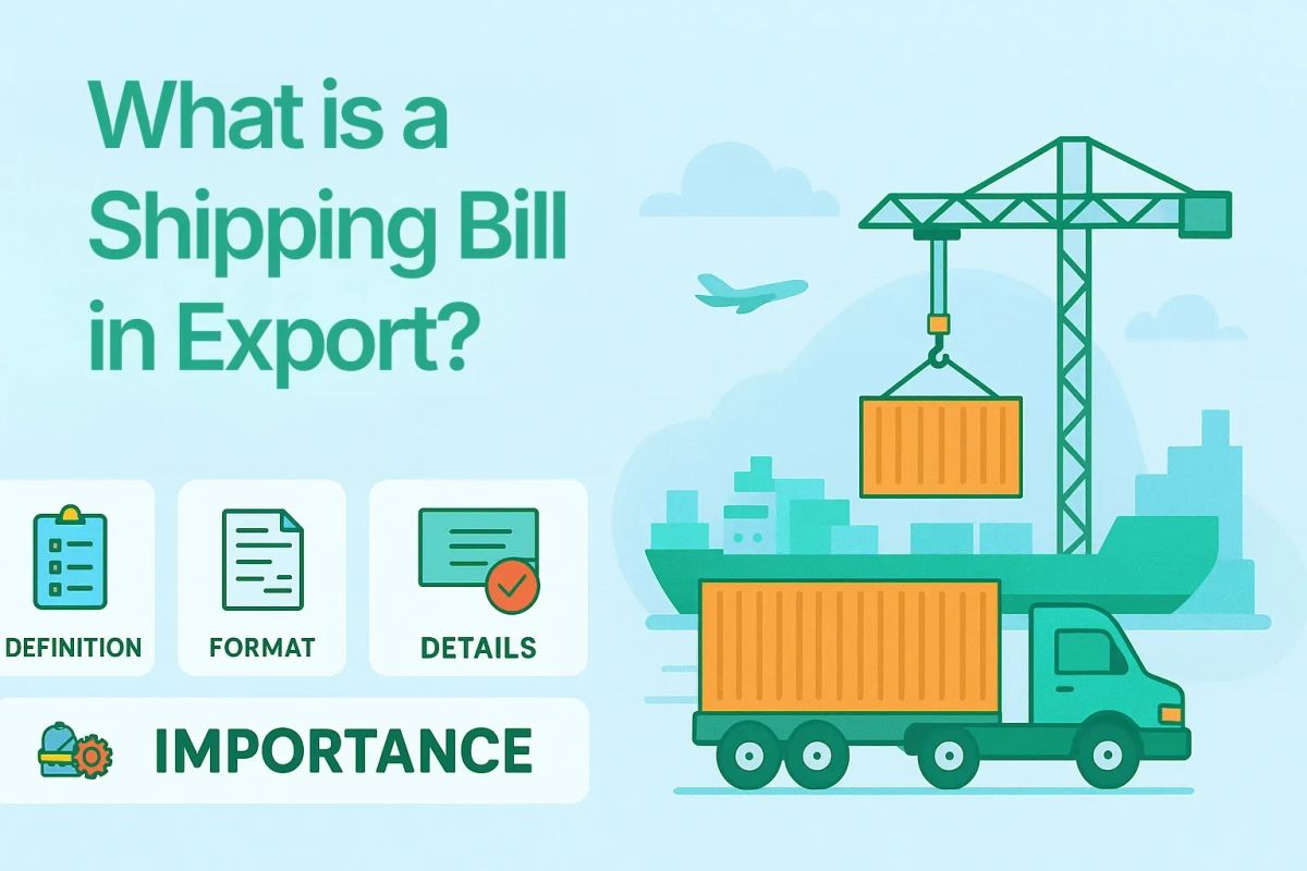What is a Shipping Bill in Export