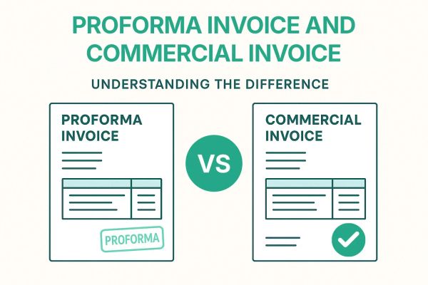 Commercial Invoice vs Proforma Invoice
