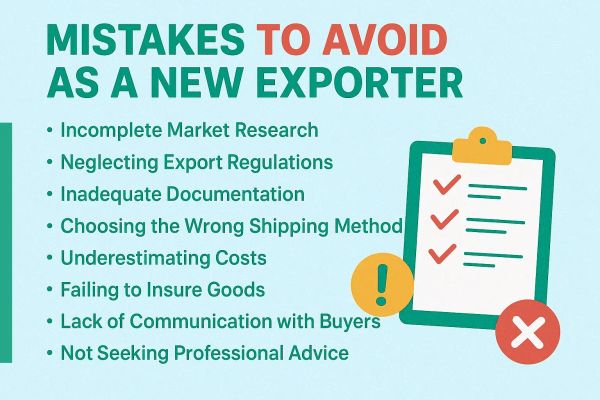 Mistakes to Avoid as a New Exporter