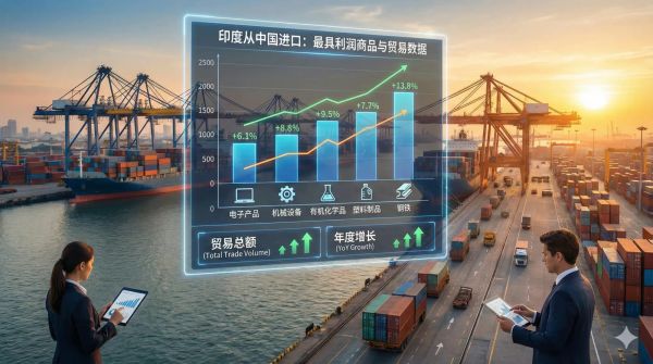 印度从中国进口什么？最具利润的商品与贸易数据解析