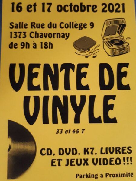 Vente de vinyl