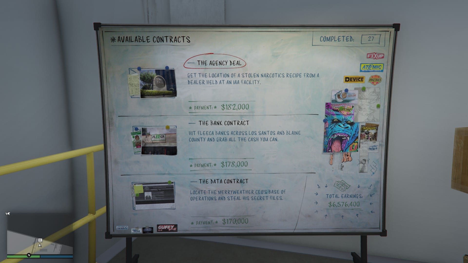 GTA V, GTA O, CEO, Grand Theft Auto, Grand Theft Auto Online, Auto Shop, Contract Robberies, Service, Money Making