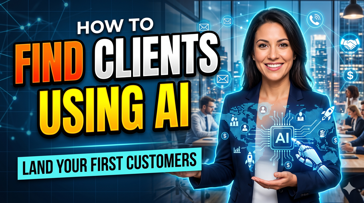 How to Find Clients Using AI