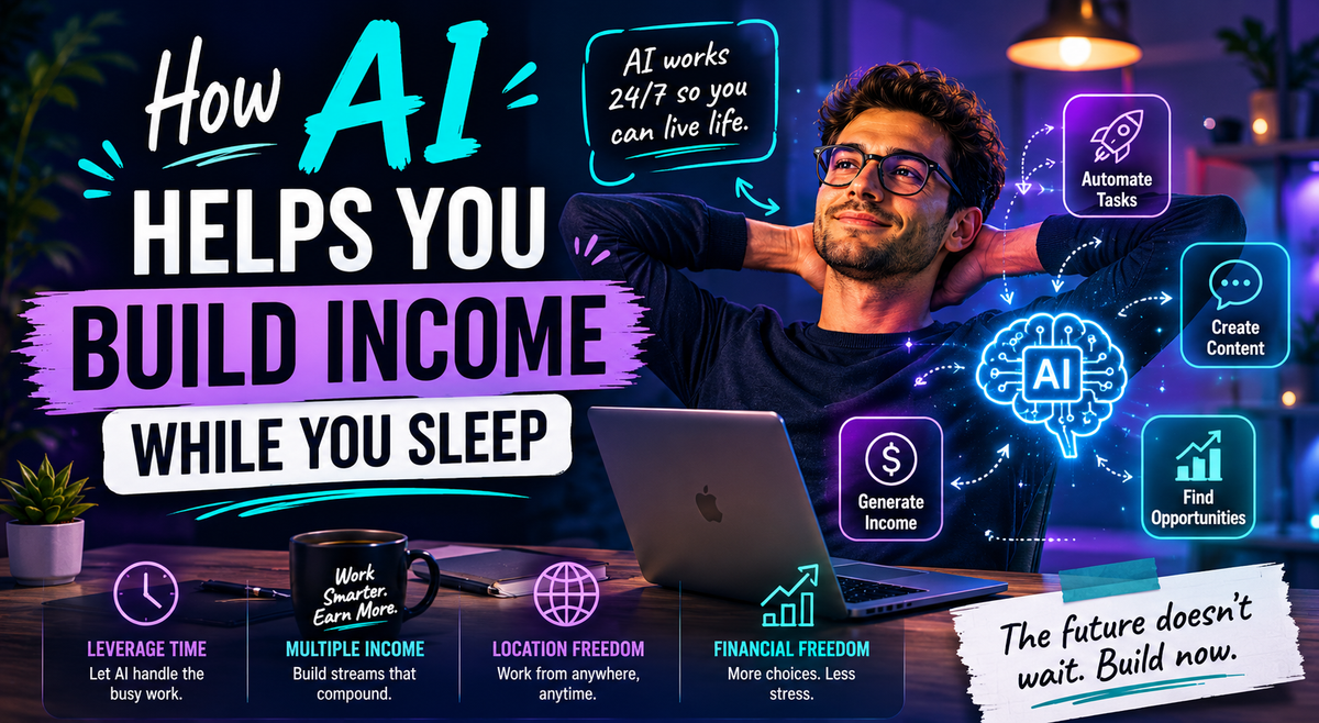 How AI Helps You Build Income While You Sleep
