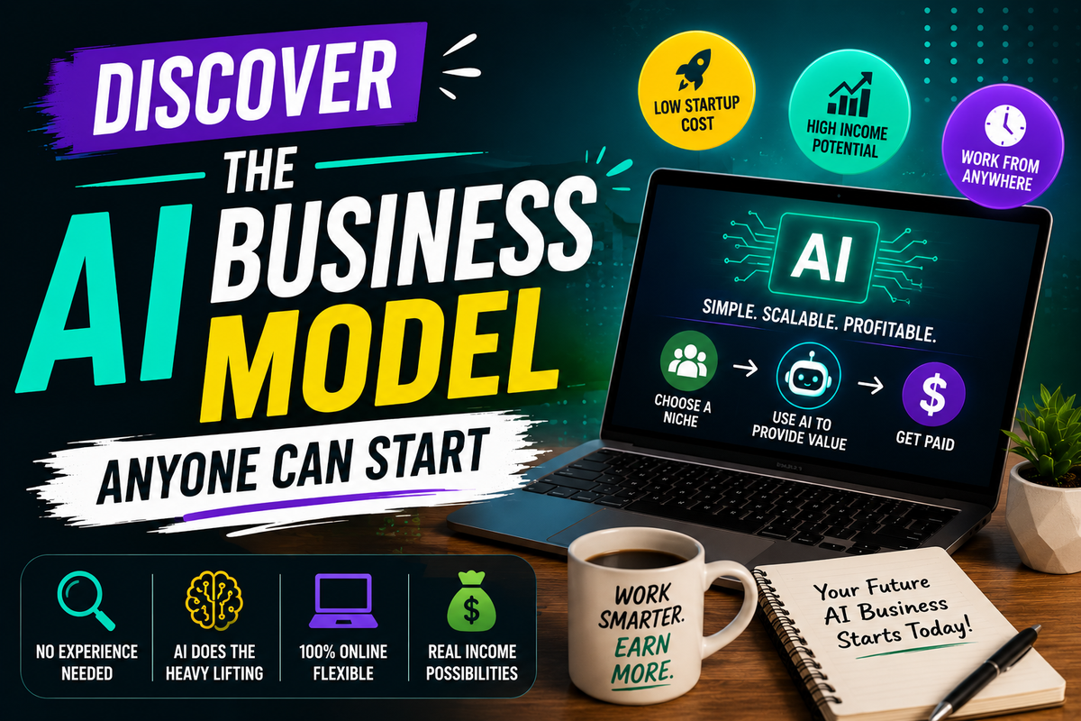 Discover the AI Business Model Anyone Can Start