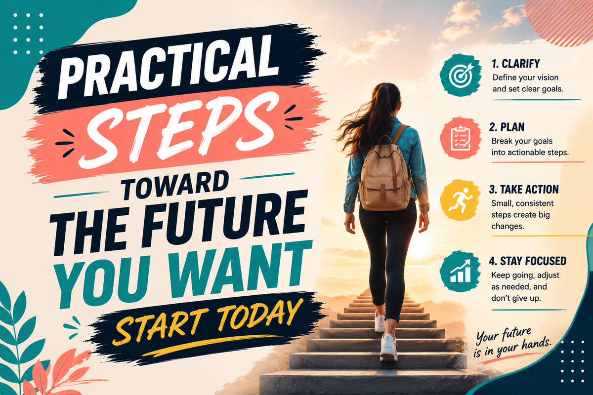 Practical Steps Toward the Future You Want — Start Today