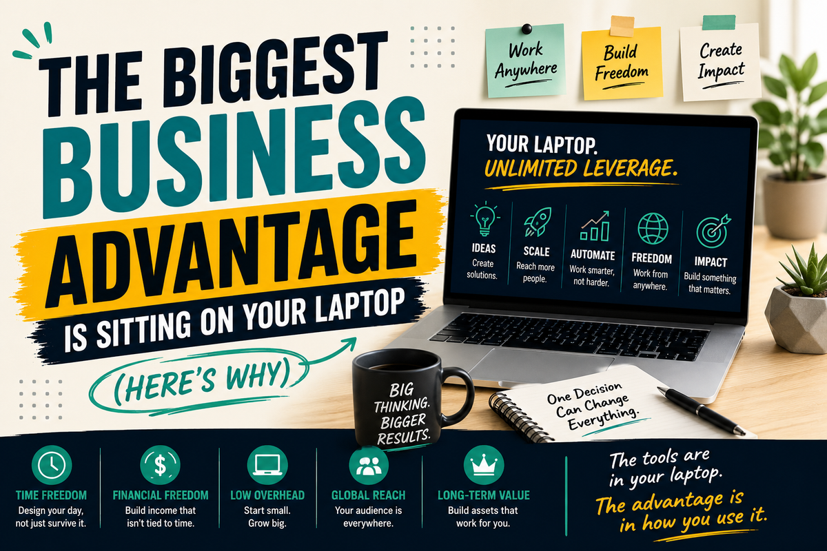 The Biggest Business Advantage Is Sitting on Your Laptop (Here's Why)