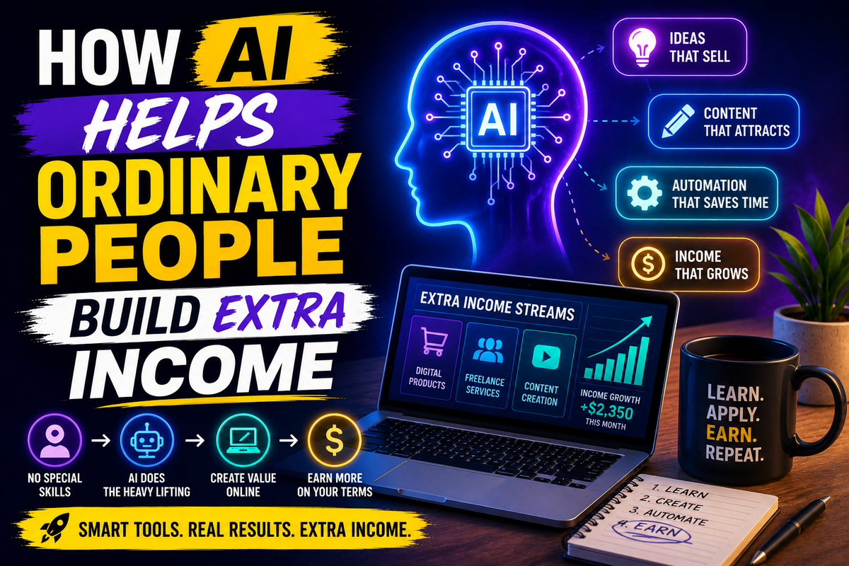 How AI Helps Ordinary People Build Extra Income