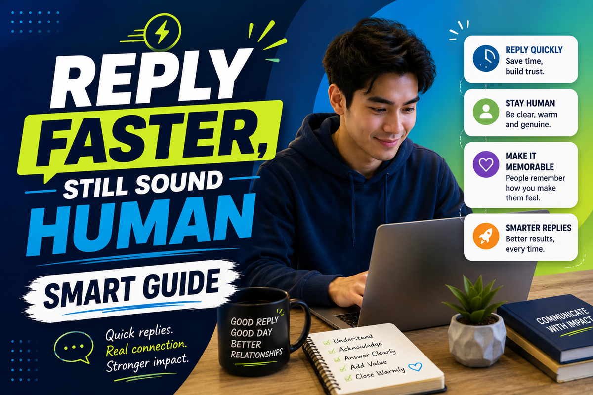 Reply faster, still sound human — SMART GUIDE