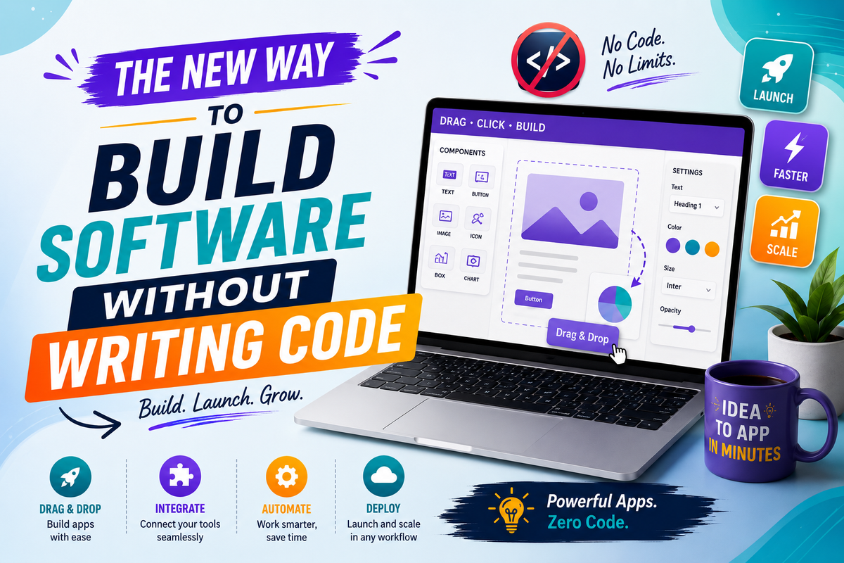 The New Way to Build Software Without Writing Code - BEST BEGINNER GUIDE