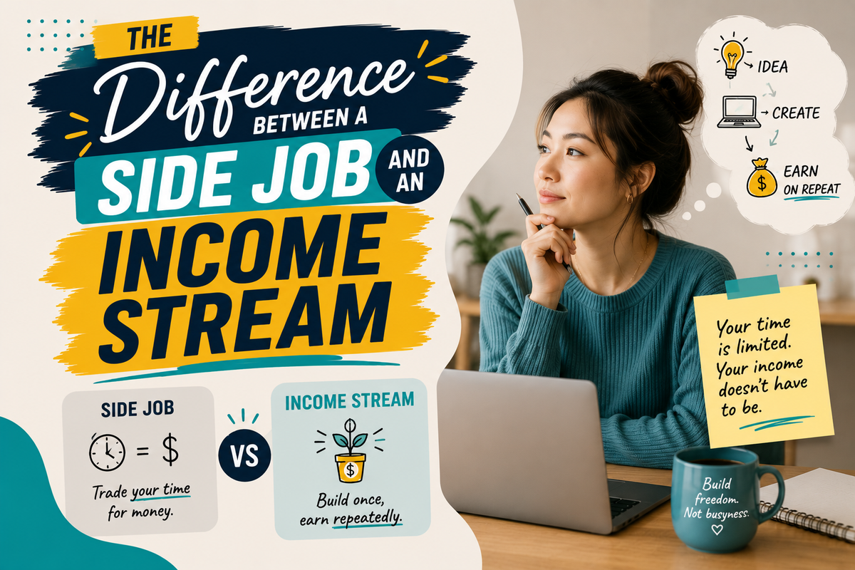 The Difference Between a Side Job and an Income Stream