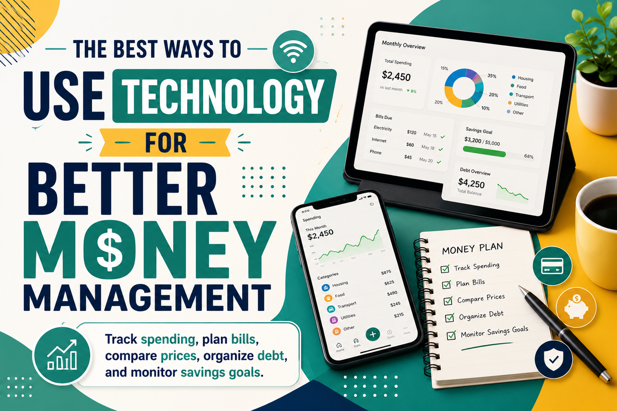 The Best Ways to Use Technology for Better Money Management